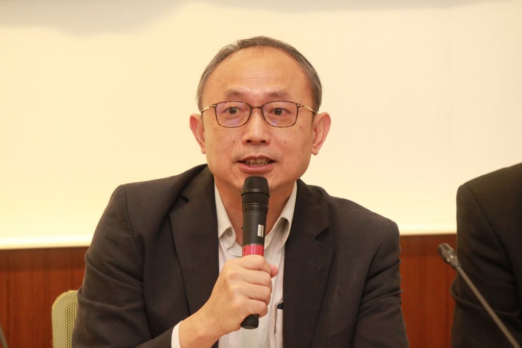 人權公約施行監督聯盟召集人黃嵩立(圖片來源:台權會何軒宇攝)